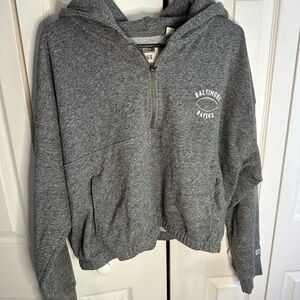Baltimore Ravens Gray women’s Hoodie